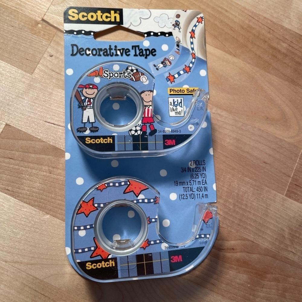 Scotch Tape pack of 2 Decorative Tapes